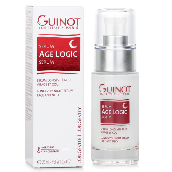 Guinot Age Logic Serum Longevity Night Serum (Face and Neck)  25ml/0.74oz