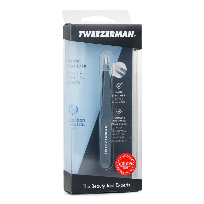 Tweezerman Slant Tweezer - Blue Stone