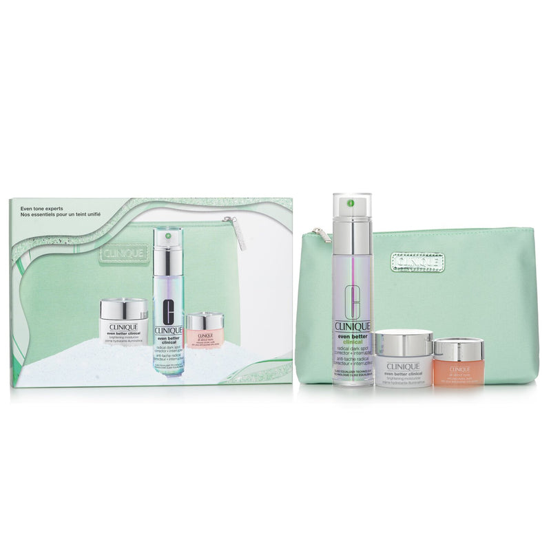 Clinique Even Better Tone Experts Set:  3pcs+1bag