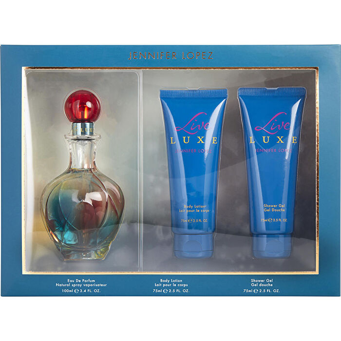 Jennifer Lopez Live Luxe Eau De Parfum Spray 100ml/3.4oz & Body Lotion & Shower Gel 75ml/2.5oz