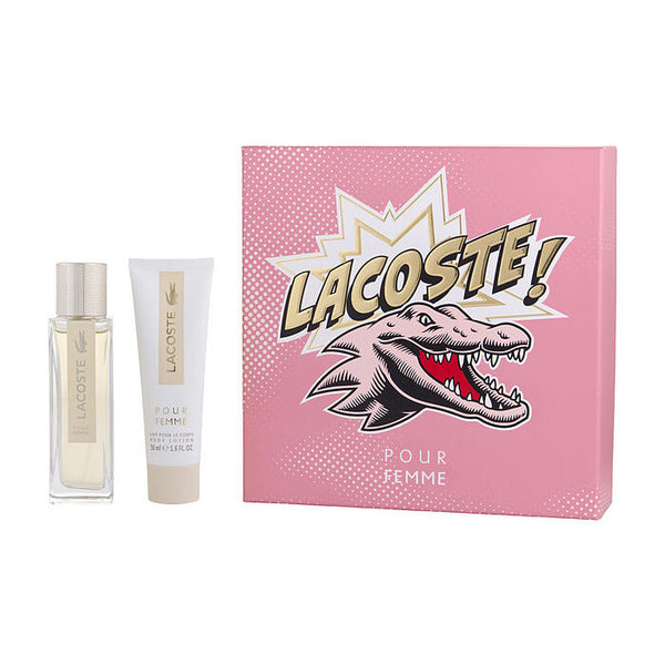 Lacoste Pour Femme Eau De Parfum Spray & Body Lotion 50ml/1.6oz