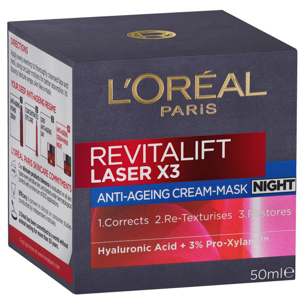 L'Oreal Paris Revitalift Laser X3 Night Cream 50 ml
