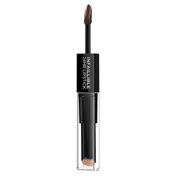 L'Oreal Paris Infallible Lipstick 2step 8ml - Perpetual Brown