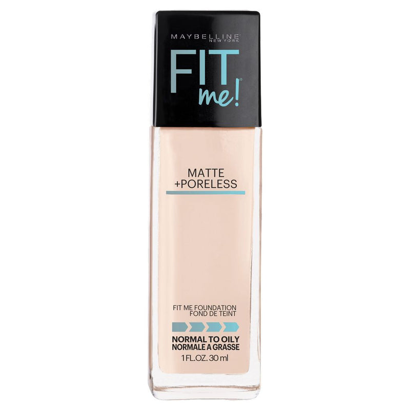 Maybelline Fit Me! Matte + Poreless Foundation 30ml Light Beige