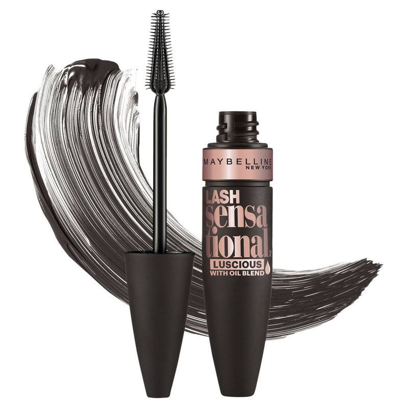 Maybelline Lash Sensational Mascara Waterproof 9.5 ml - Blackest Black