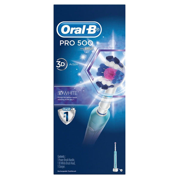 Oral B Power Brush Pro 500 3D White