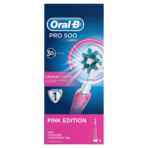 Oral B Power Brush Pro 500 Pink