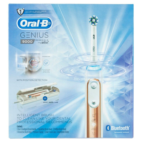 Oral B Power Brush Genius 9000 Rose Gold