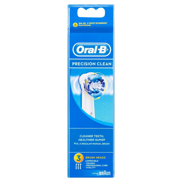 Oral B Power Brush Refill Precision Clean 3 Pack