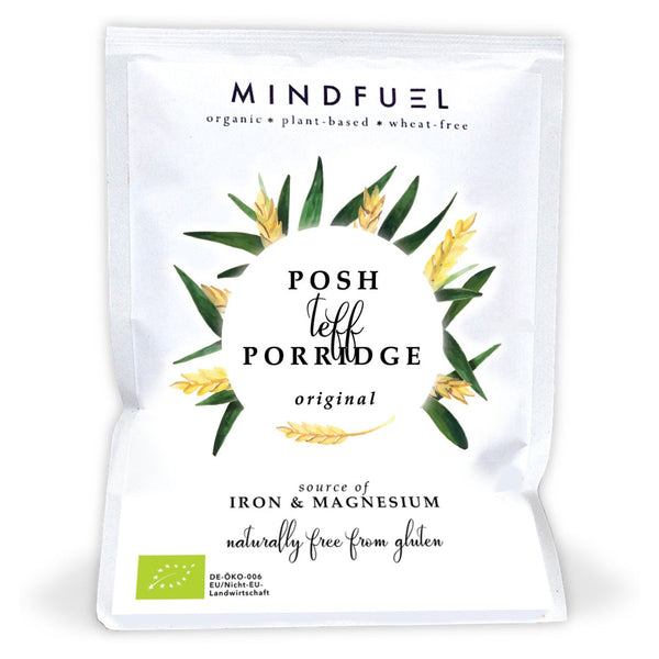 Mindfuel Organic Teff Porridge - Original Sachet 48g