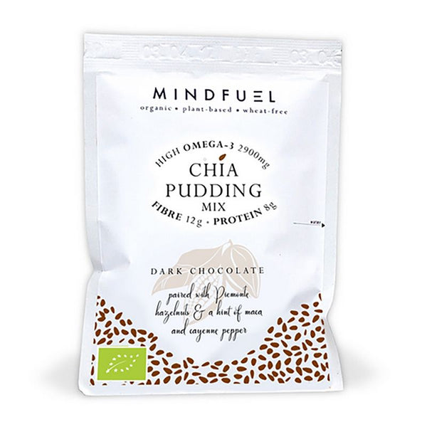 Mindfuel Organic Chia Pudding - Dark Chocolate Sachet 50g