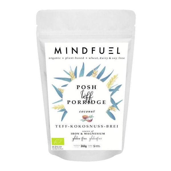 Mindfuel Organic Teff Porridge - Coconut 265g
