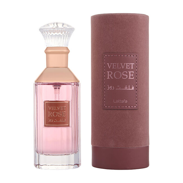 Lattafa Lattafa Velvet Rose Eau De Parfum Spray (Unisex) 100ml/3.4oz