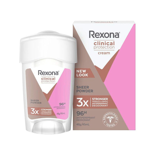 Rexona Clinical Protection Antiperspirant Deodorant Sheer Powder 45ml
