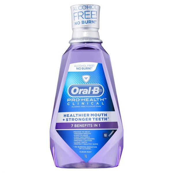 Oral B Mouth Rinse Pro Clinic 1 L