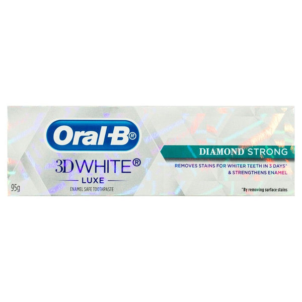 Oral B Toothpaste 3D White Luxe Double Strength 95g