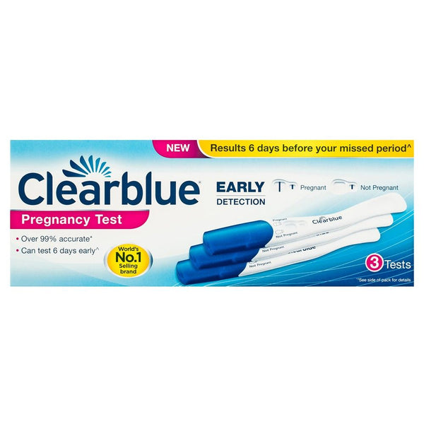 Clearblue Early Detection Test 3 Pack