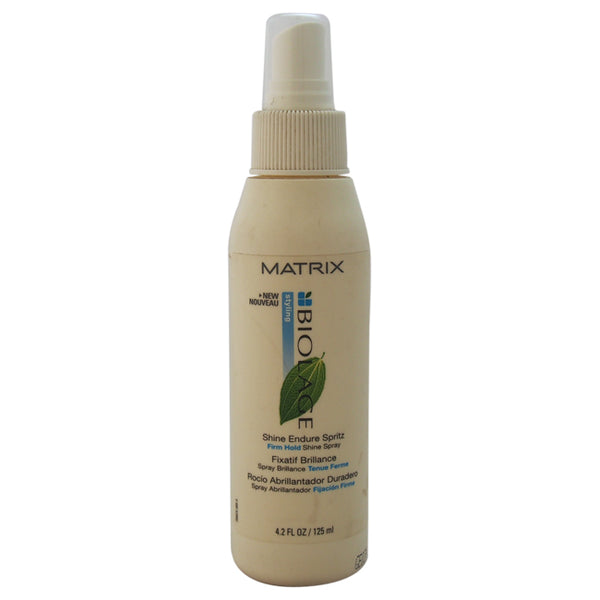 Matrix Biolage Shine Endure Spritz -Firm Hold by Matrix for Unisex - 4.2 oz Hairspray