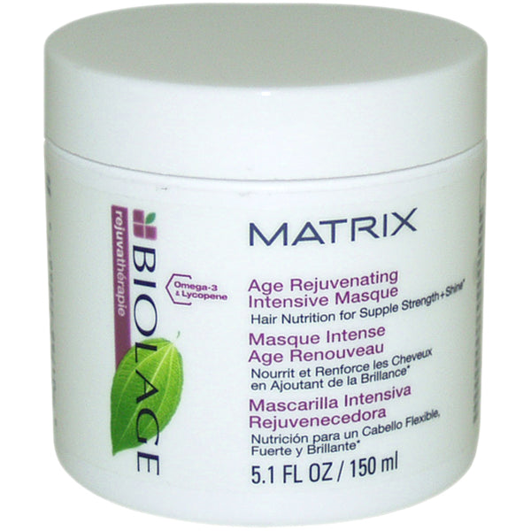 Matrix Biolage Age Rejuvenating Intensive Masque by Matrix for Unisex - 5.1 oz Masque