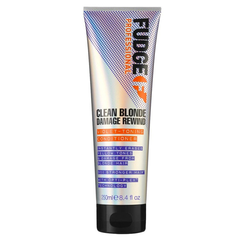 Fudge Clean Blonde Damage Rewind Violet Toning Conditioner 250ml