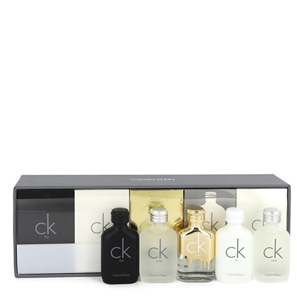 Calvin Klein Miniature Coffret: 2x CK One Eau De Toilette + CK Be Eau De Toilette + CK One Gold Eau De Toilette + CK All Eau De Toilette 5x10ml/0.33oz