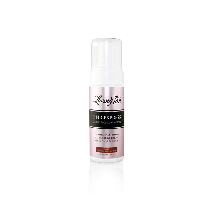 Loving Tan 2 Hr Express Dark Self Tanning Mousse - 120ml/4oz