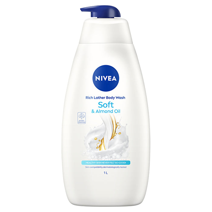 Nivea Shower Rich Moisture Soft 1000ml/33.8oz