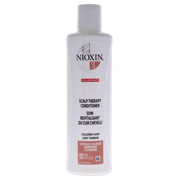 Nioxin System 3 Scalp Therapy Conditioner by Nioxin for Unisex - 10.1 oz Conditioner