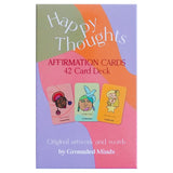 Grounded Minds Happy Thoughts' Affirmation Cards (42 Card Deck)