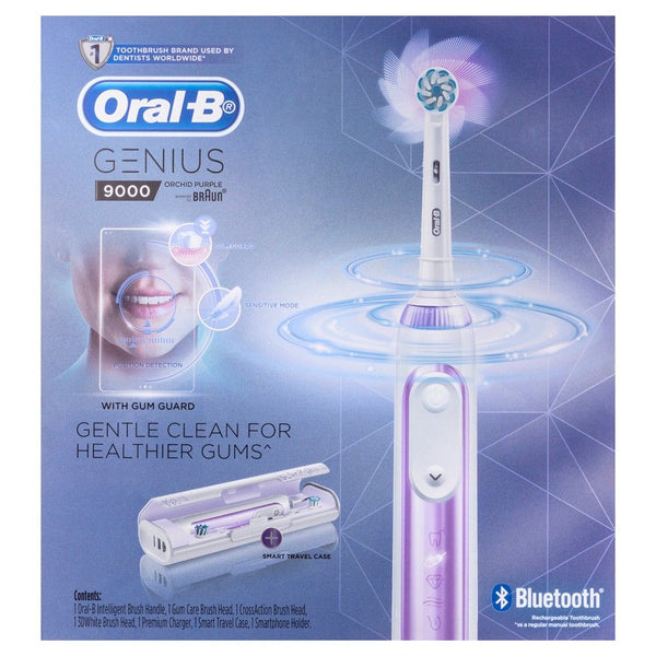 Oral B Power Brush Genius 9000 Orchid