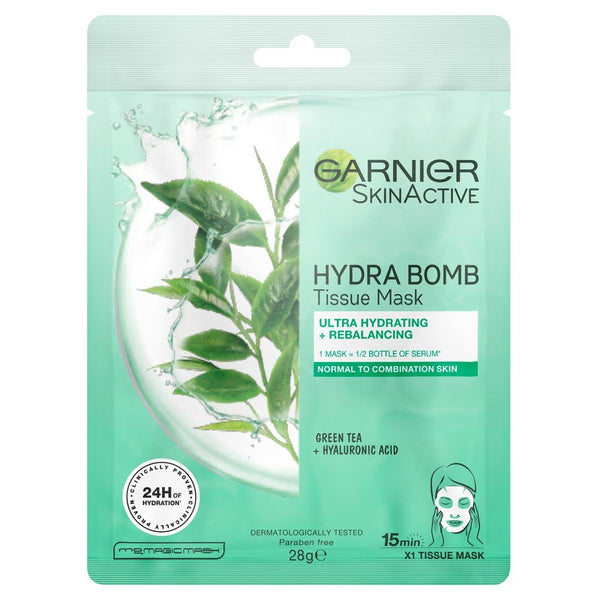 Garnier Skinactive Hydra Bomb Tissue Face Mask Green Tea