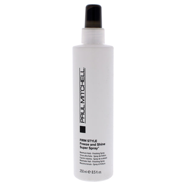 Paul Mitchell Freeze Shine Super Spray by Paul Mitchell for Unisex - 8.5 oz Hairspray