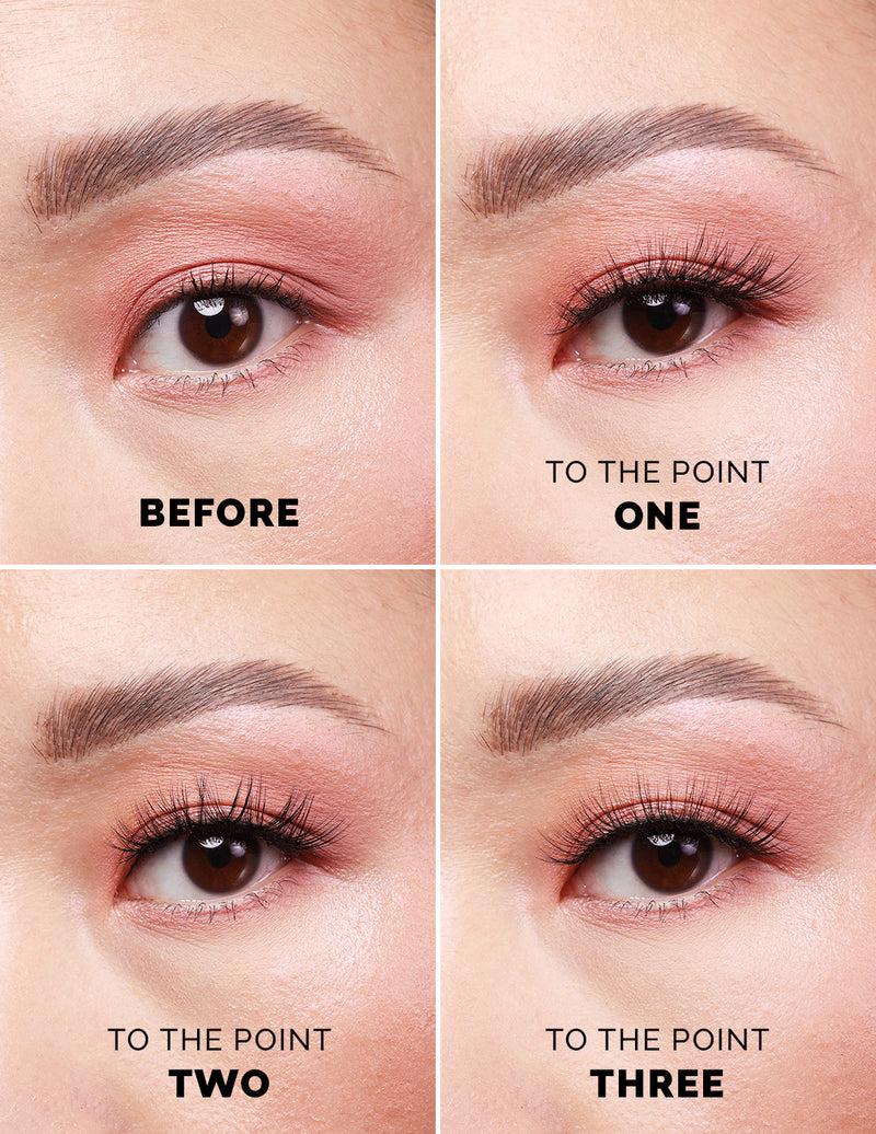The Quick Flick False Lashes To The Point