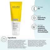 ACURE Brightening Cleansing Gel 118ml