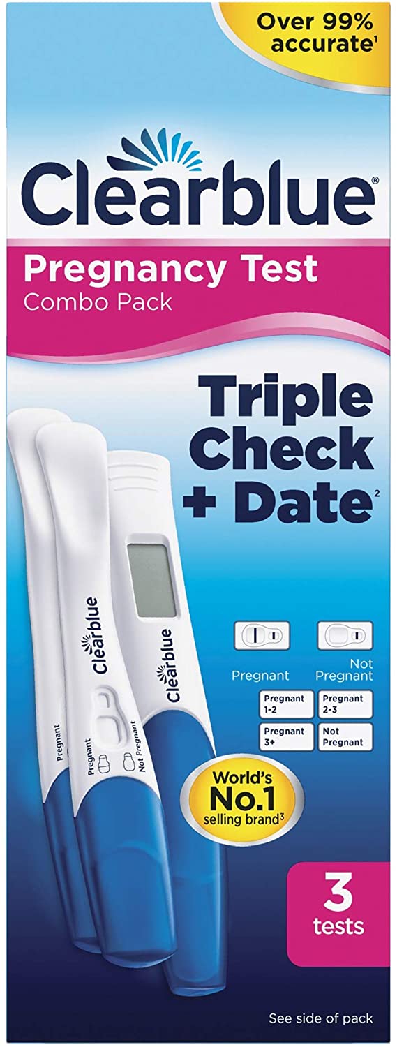 Clearblue Triple Check Combo Pack