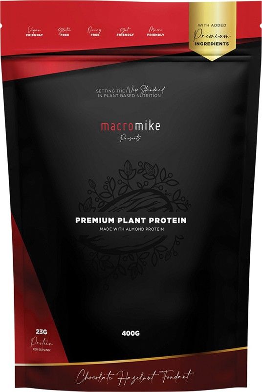 Macro Mike Premium Plant Protein Almond Choc Hazelnut Fondant 400g