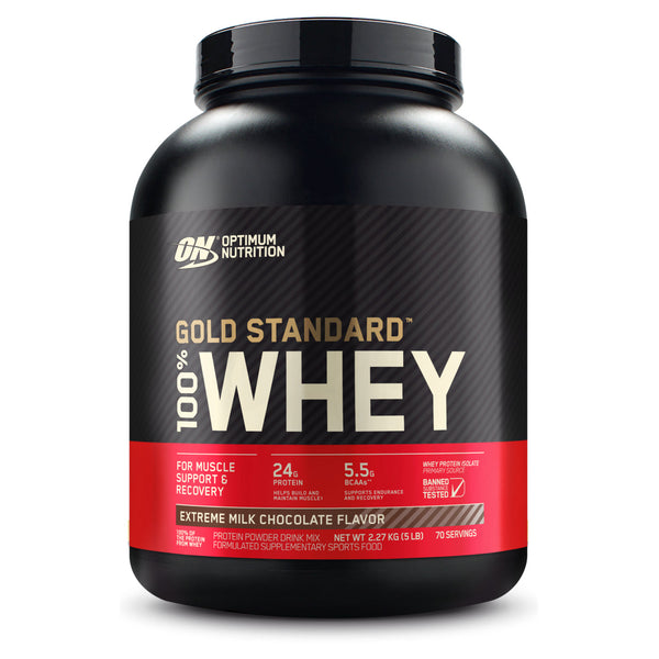 ON GOLD STANDARD 100% WHEY 2.27KG Extreme Milk Chocolate