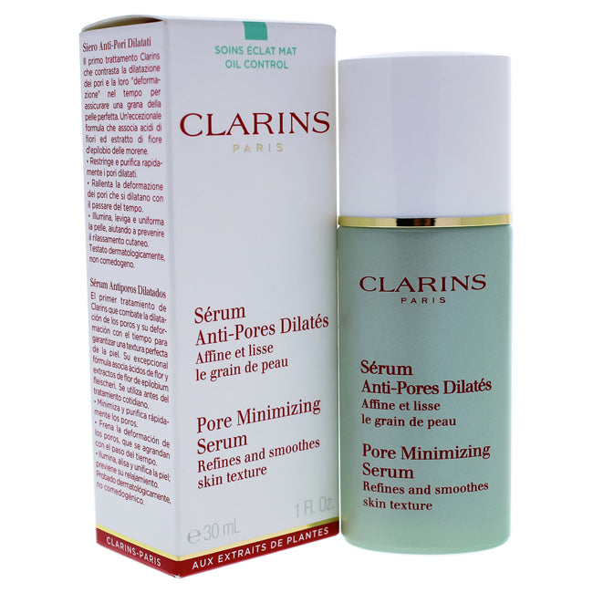 Clarins Pore Control Minimizing Serum by Clarins for Unisex - 1 oz Serum