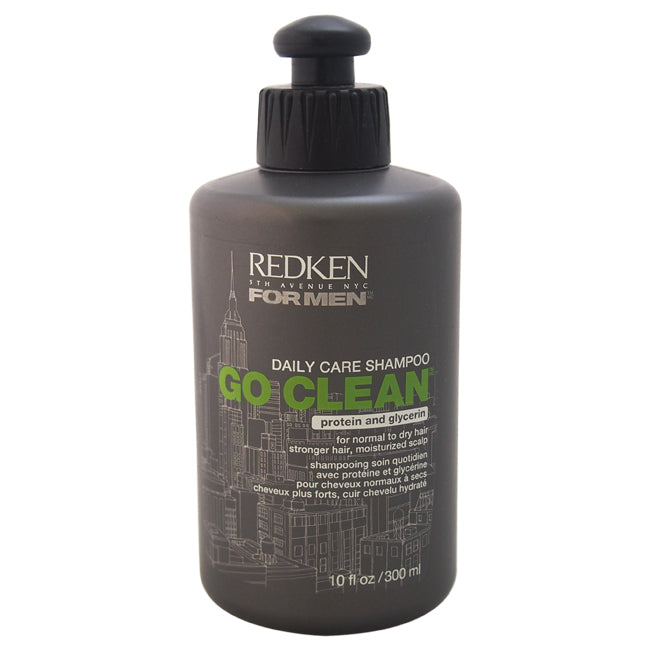 Redken Go Clean Daily Shampoo by Redken for Men - 10 oz Shampoo