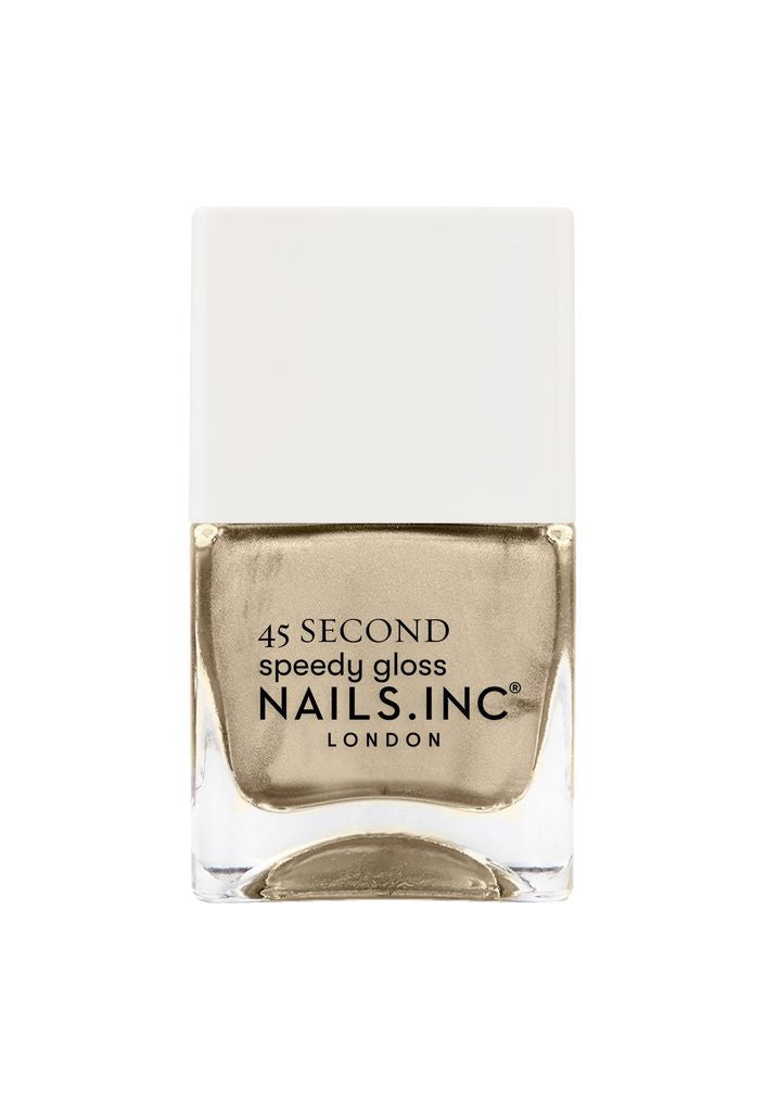 Nails Inc 45 Second Speedy Gloss 14ml Hustle in Hackney