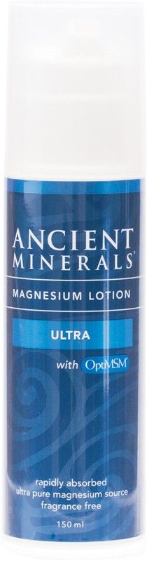 Ancient Minerals Magnesium Lotion with MSM Ultra 150ml