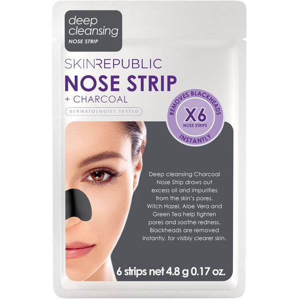 Skin Republic Charcoal Nose Strips (6 Applications) 4.8g