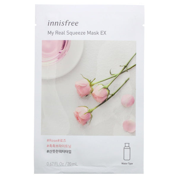 Innisfree My Real Squeeze Mask - Rose 20ml