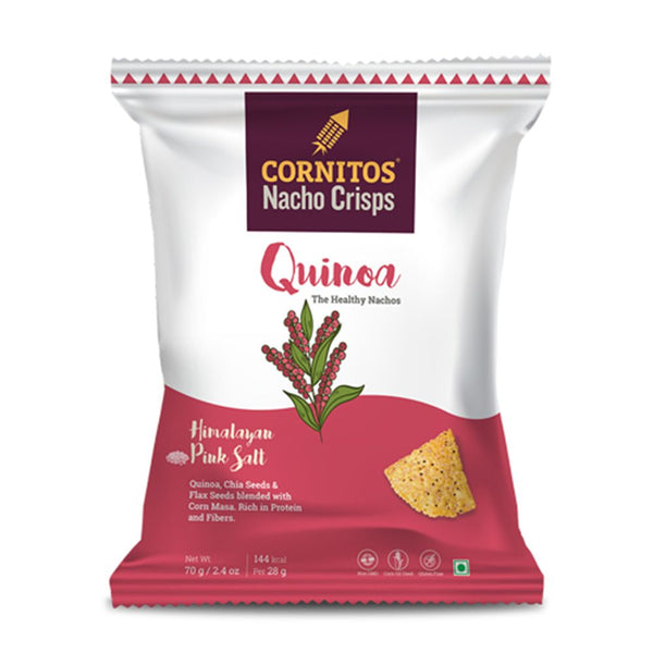 CORNITOS Nacho Crisps - Quinoa 70g