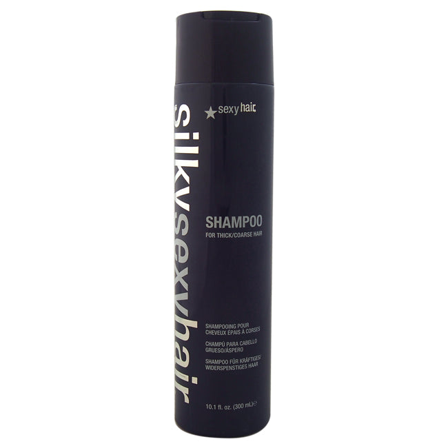 Sexy Hair Silky Sexy Hair Shampoo by Sexy Hair for Unisex - 10.1 oz Shampoo