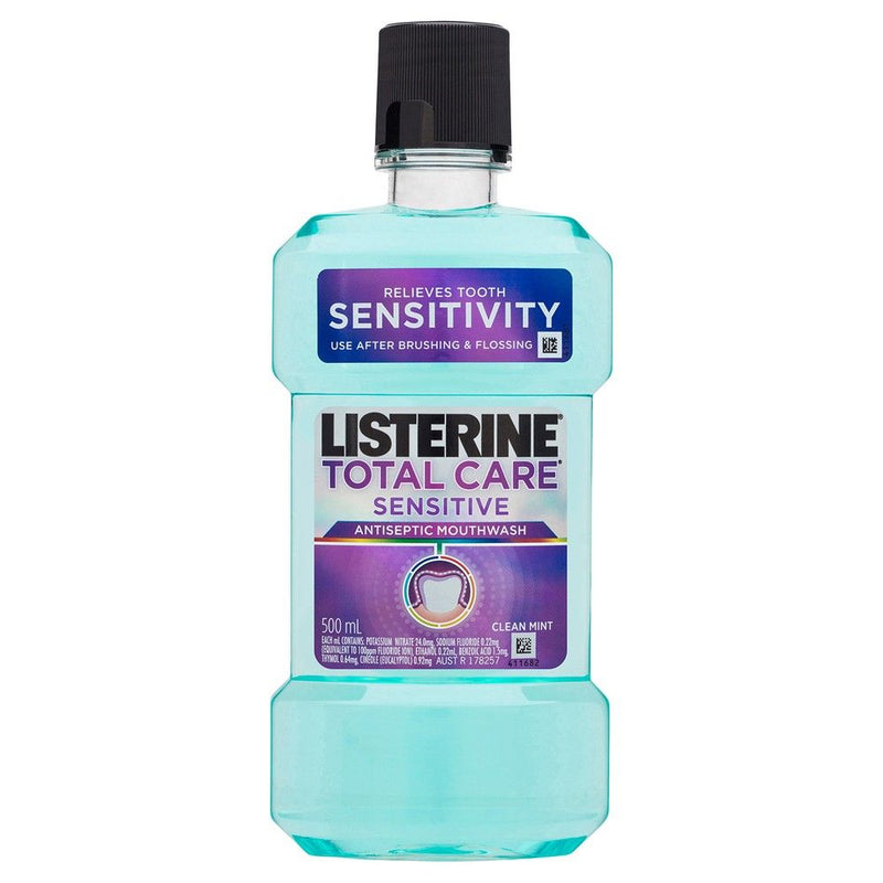 Listerine Total Care Sensitive Mouthwash 500ml