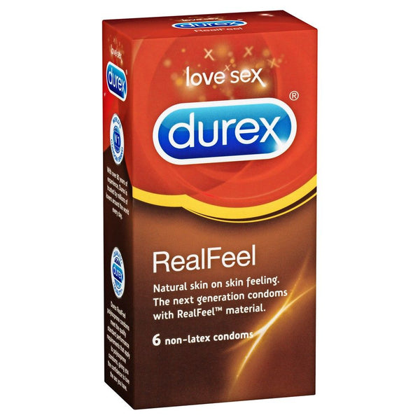 DUREX Realfeel Condoms 6 Pack