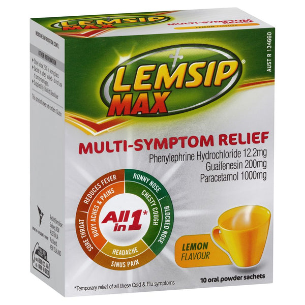 Lemsip All in One Lemon Hot Drink 10