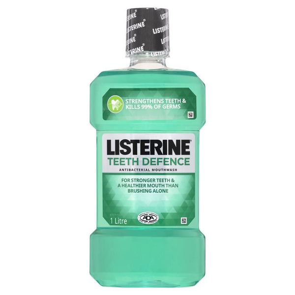 Listerine Teeth Defense Mouthwash 1L