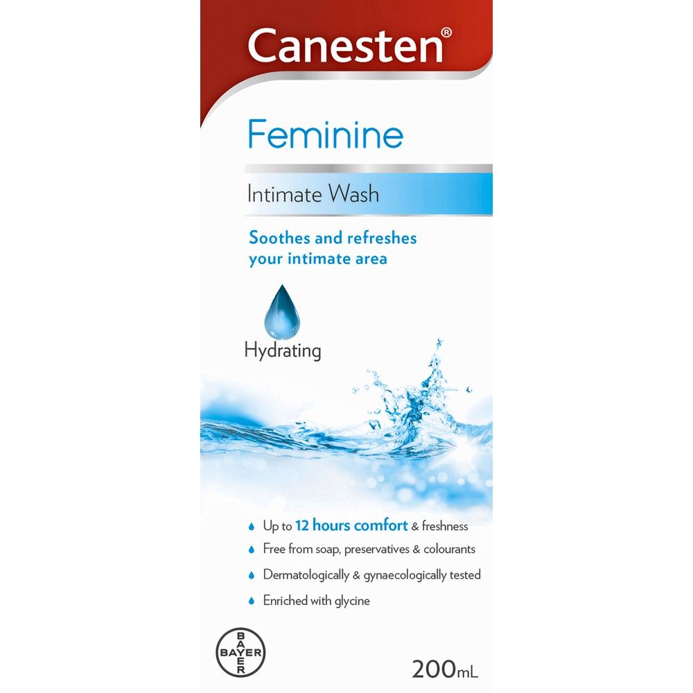 Canesten Feminine Intimate Wash 200ml – Fresh Beauty Co.